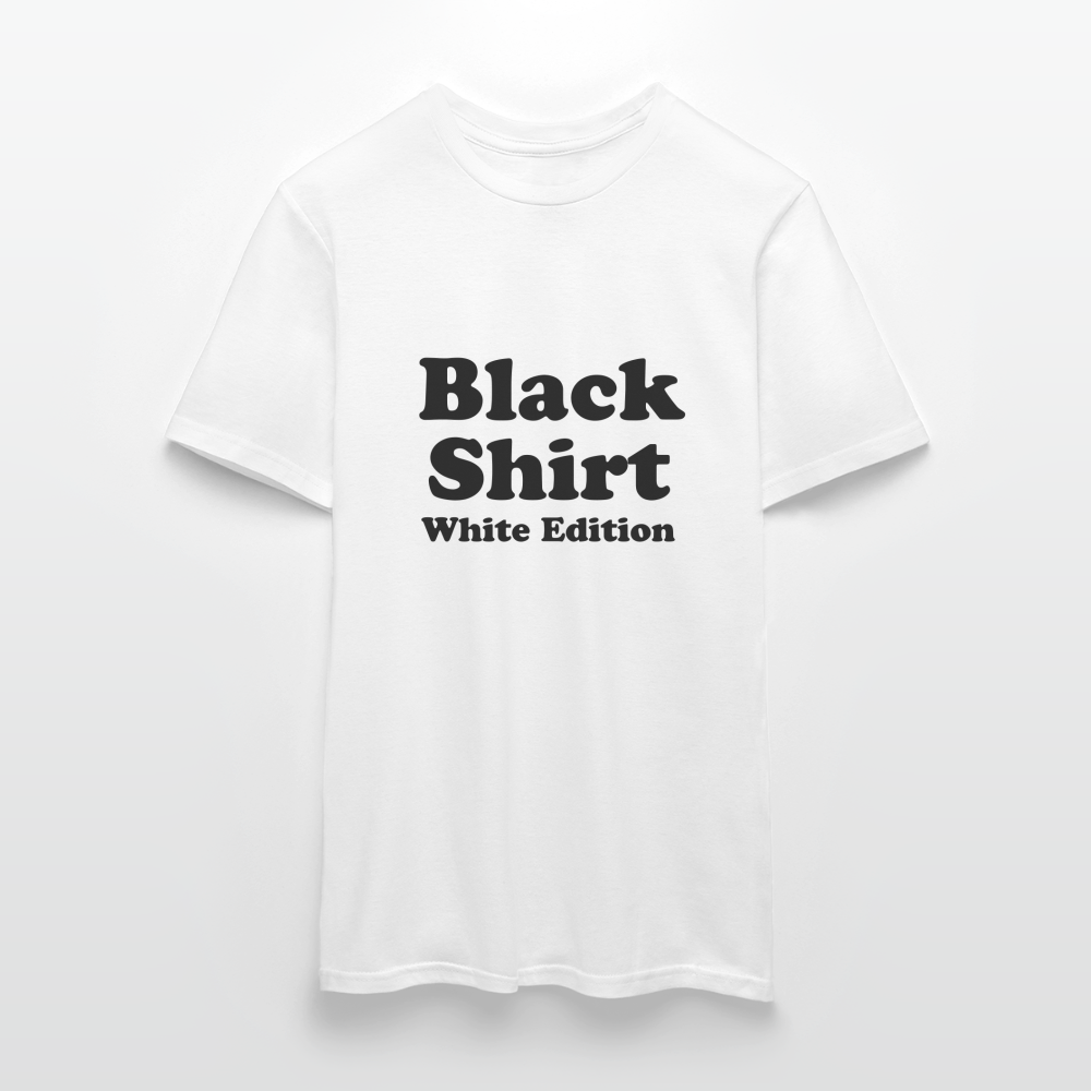 T-Shirt Black Edition - Weiß