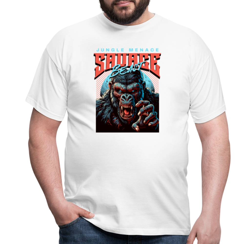 T-Shirt Beast - Weiß