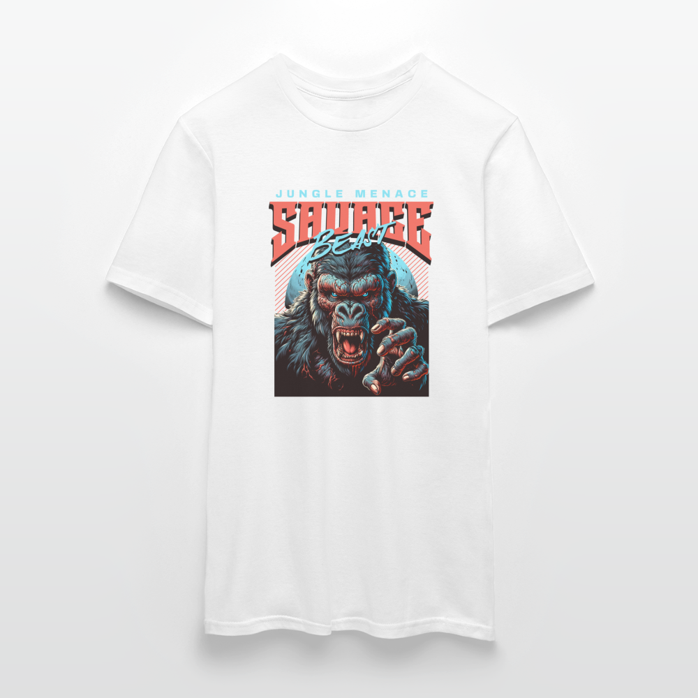 T-Shirt Beast - Weiß