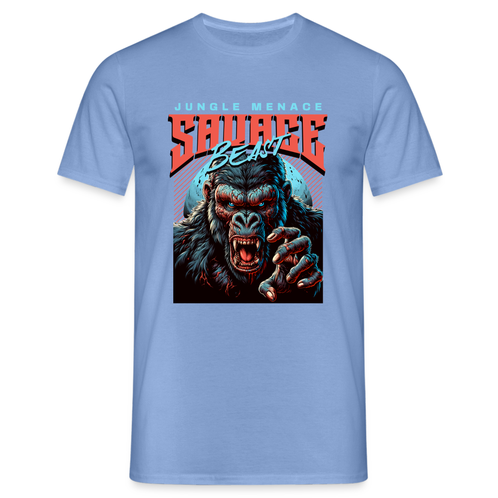T-Shirt Beast - carolina blue