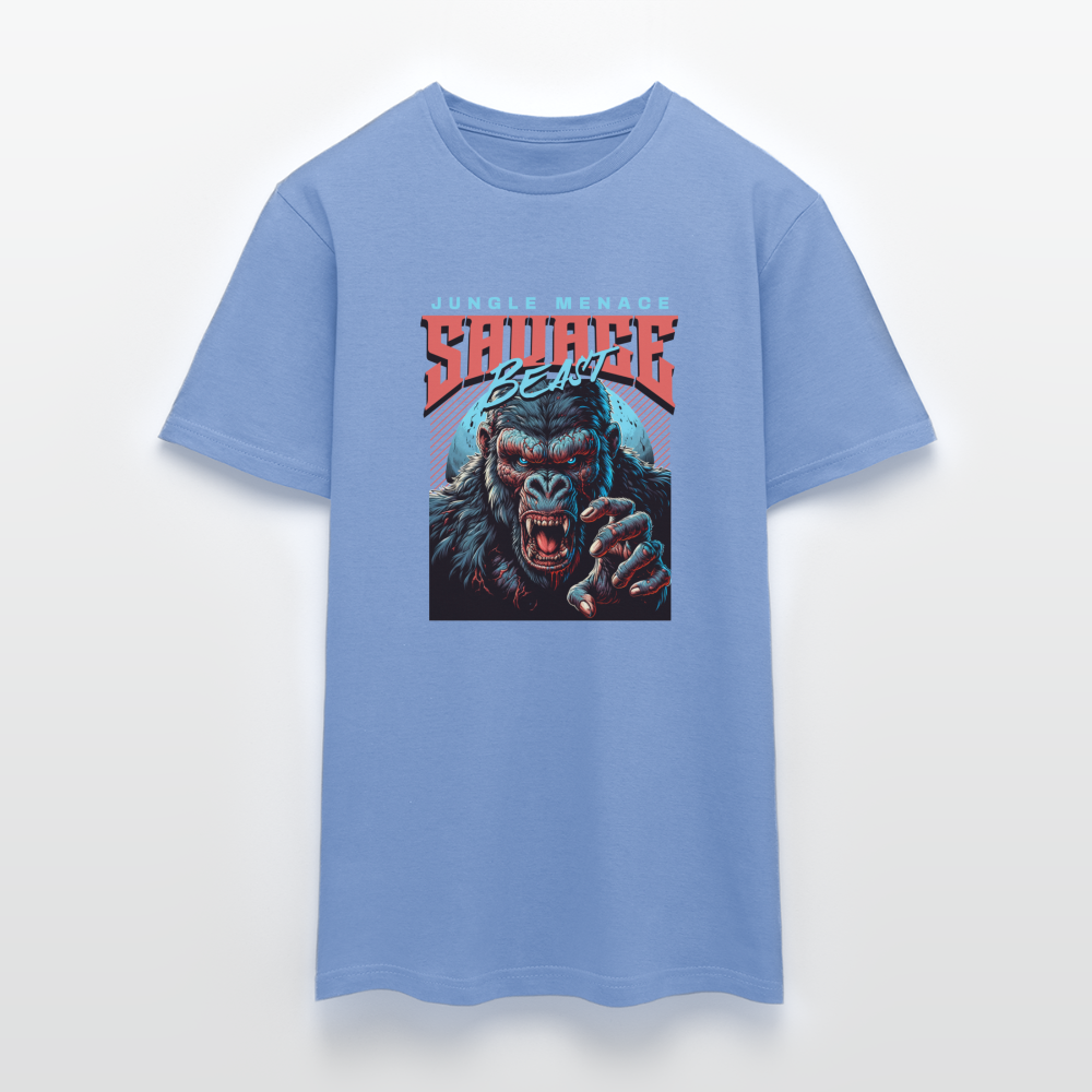 T-Shirt Beast - carolina blue