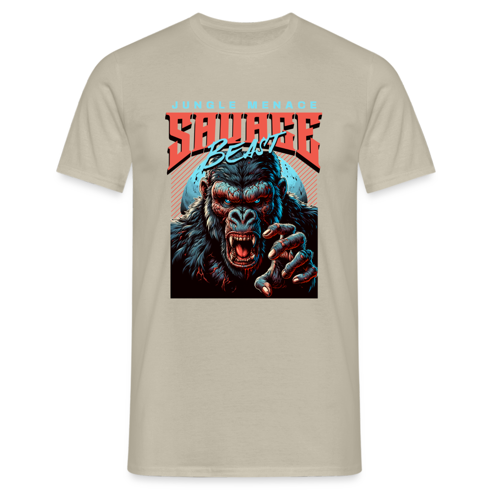T-Shirt Beast - Sandbeige