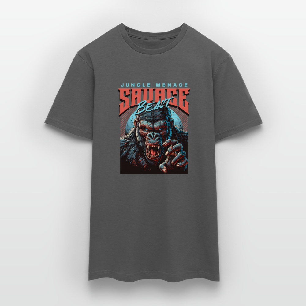 T-Shirt Beast - Anthrazit