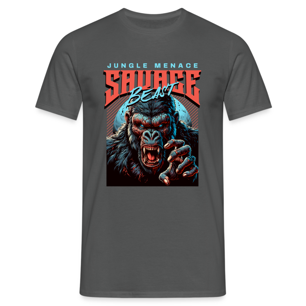 T-Shirt Beast - Anthrazit