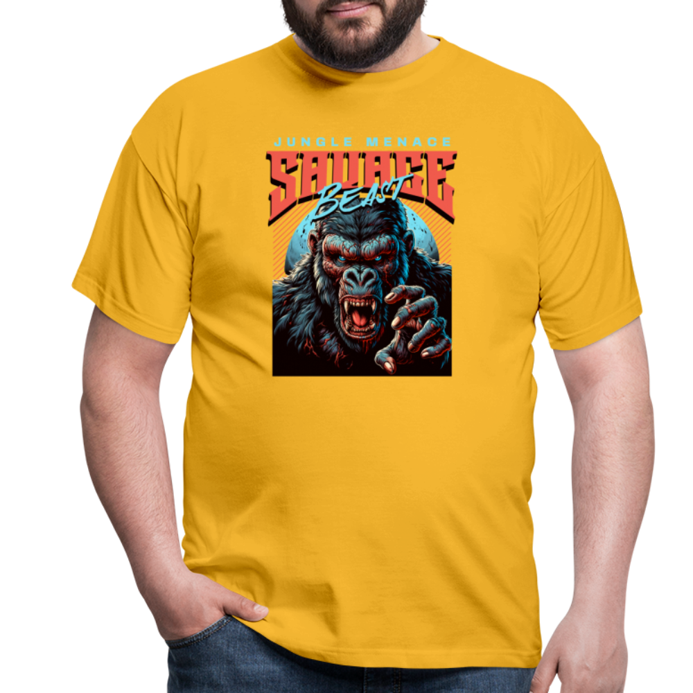 T-Shirt Beast - Gelb