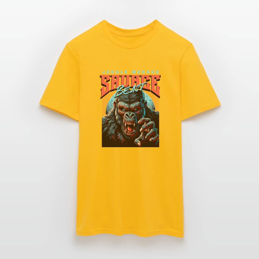 T-Shirt Beast - Gelb