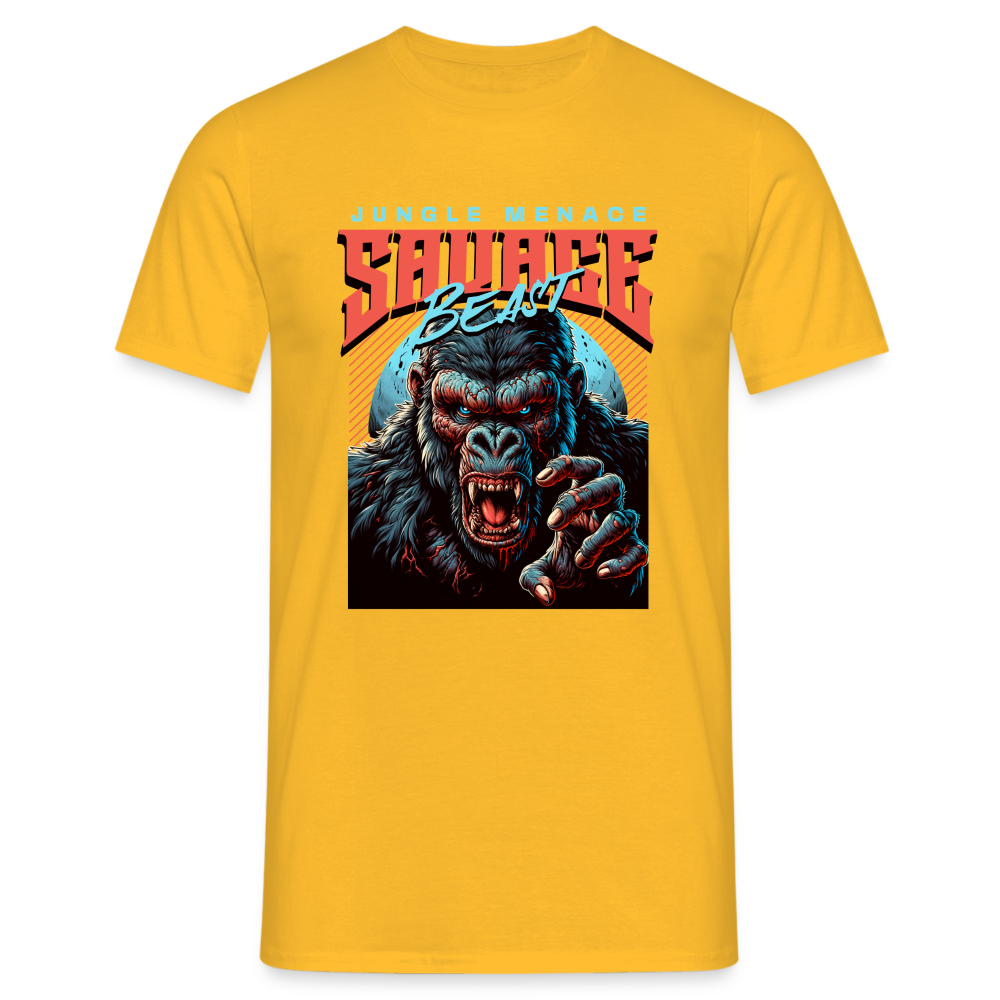 T-Shirt Beast - Gelb