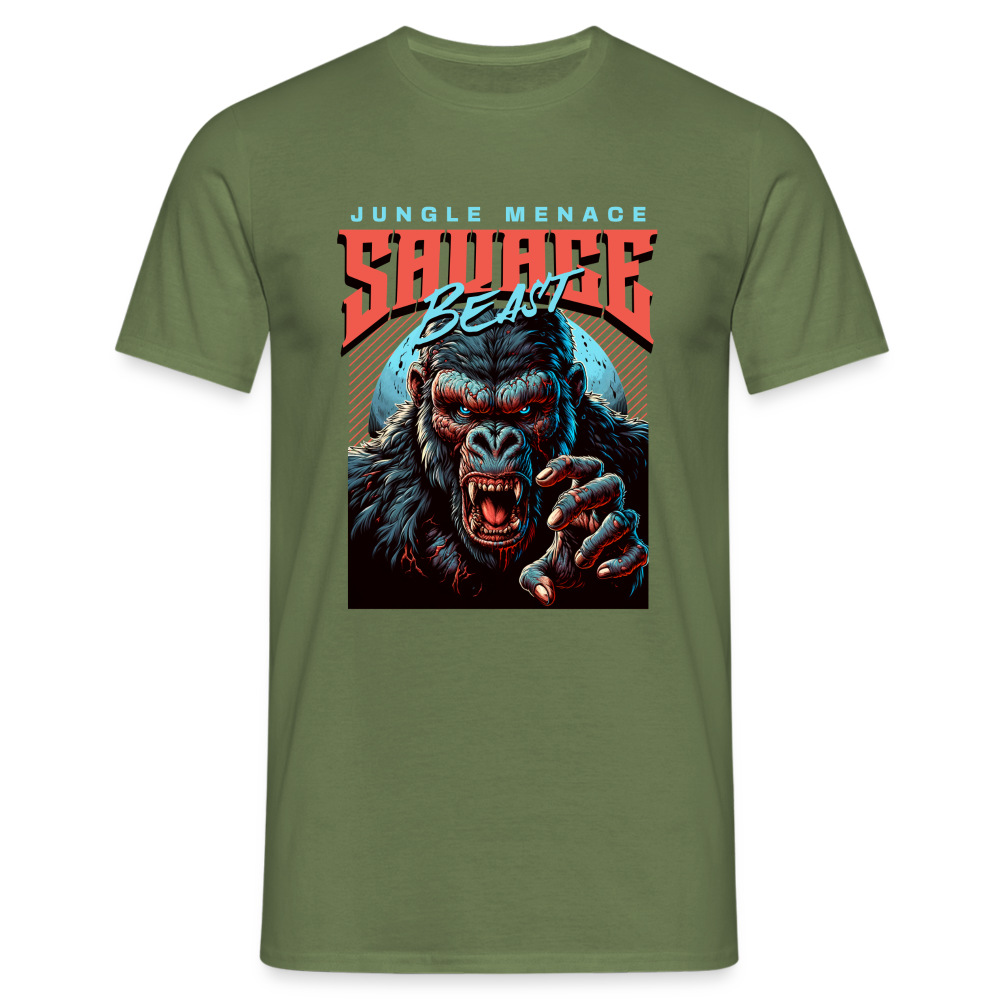 T-Shirt Beast - Militärgrün