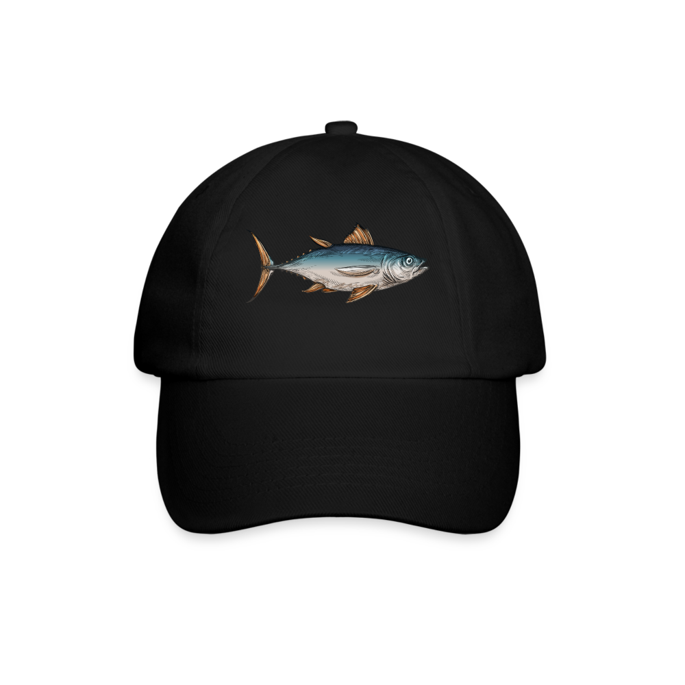 Baseballkappe Fisch - Schwarz/Schwarz