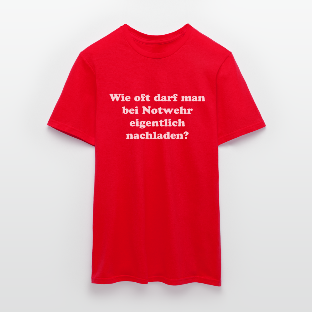 T-Shirt Notwehr - Rot