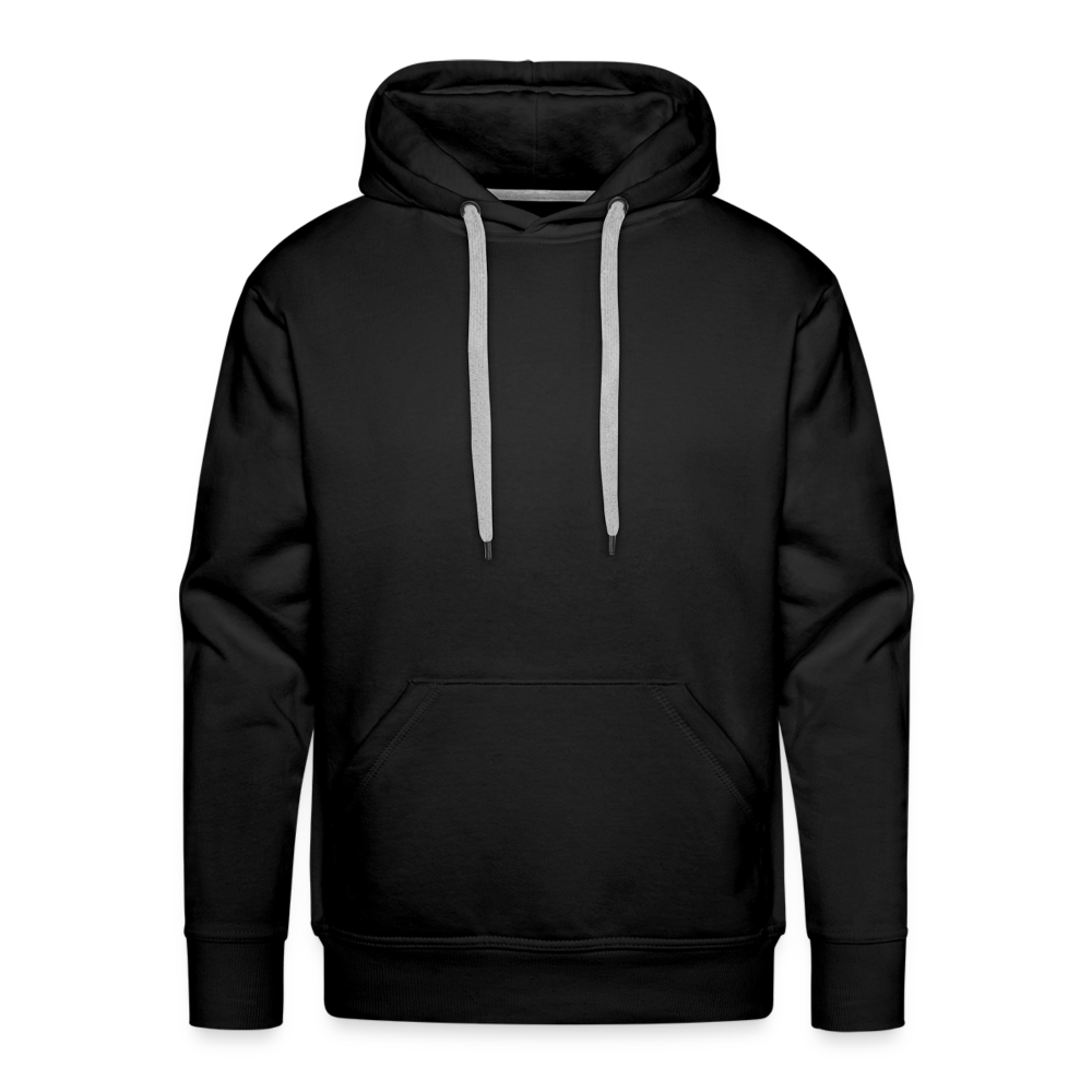 Premium Hoodie Nah & Frisch - Schwarz