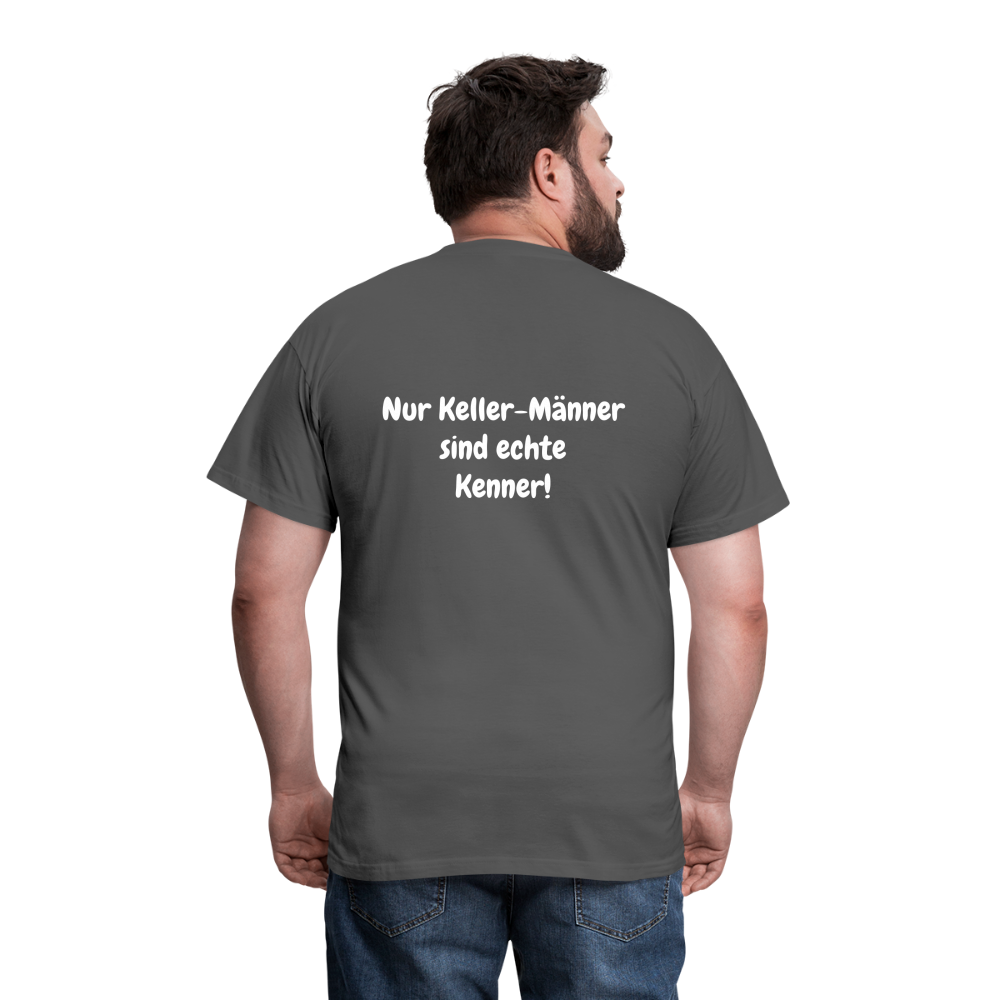 Männer T-Shirt Kellerunde - Anthrazit