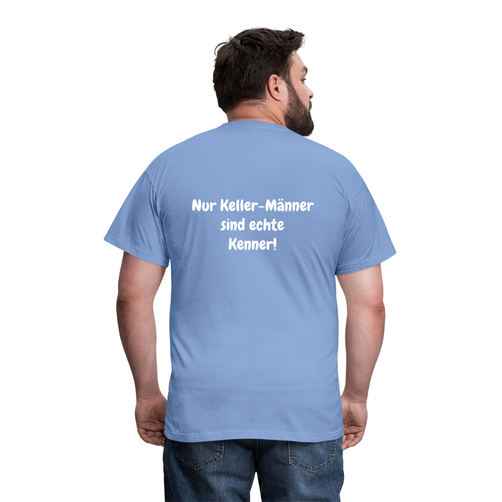 Männer T-Shirt Kellerunde - carolina blue