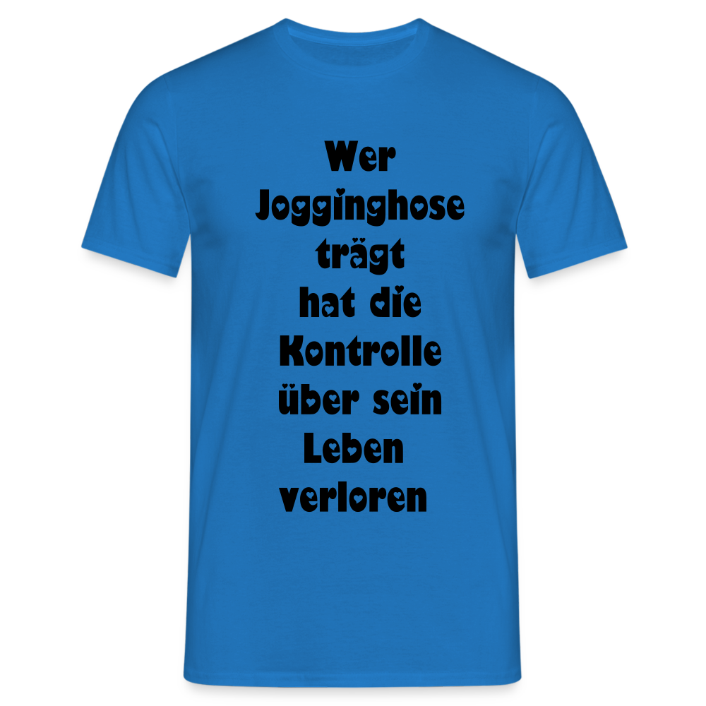 Jogginghose T-Shirt - Royalblau