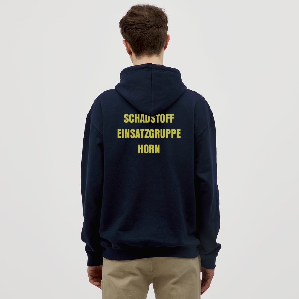 Unisex Hoodie Schadstoffgruppe Horn - Navy