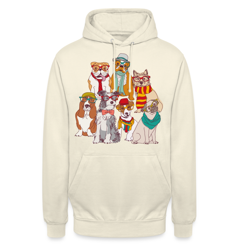 Unisex Hoodie Hunde - Vanille-Milchshake