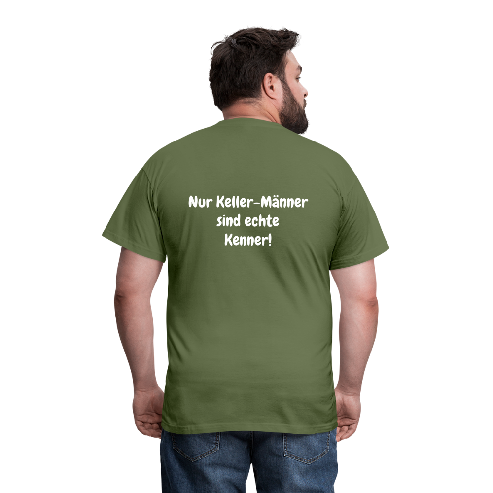 Männer T-Shirt Kellerunde - Militärgrün