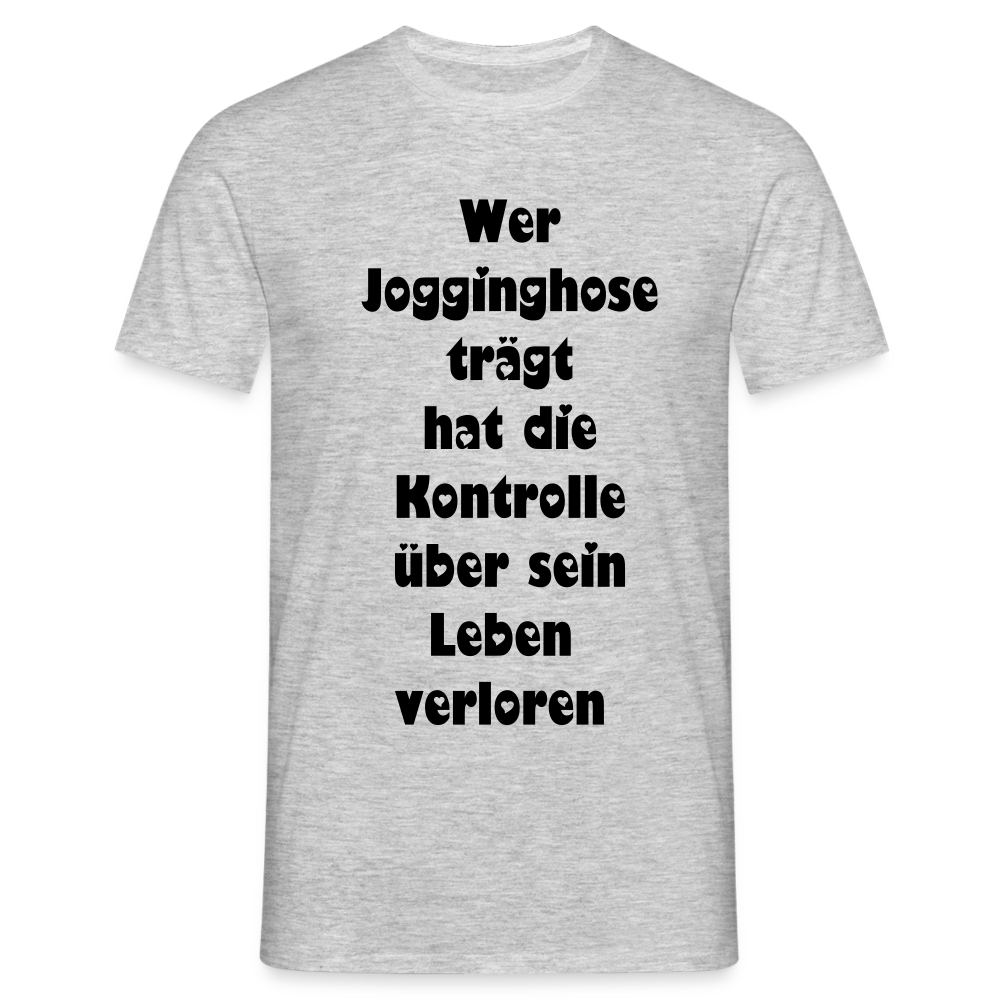 Jogginghose T-Shirt - Grau meliert