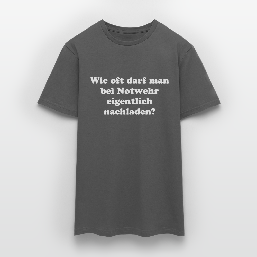 T-Shirt Notwehr - Anthrazit