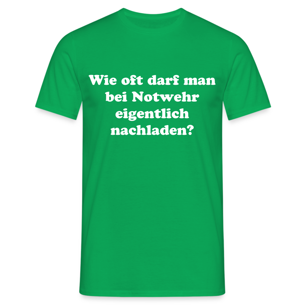 T-Shirt Notwehr - Kelly Green