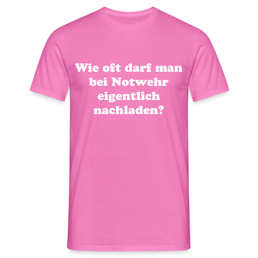 T-Shirt Notwehr - Pink