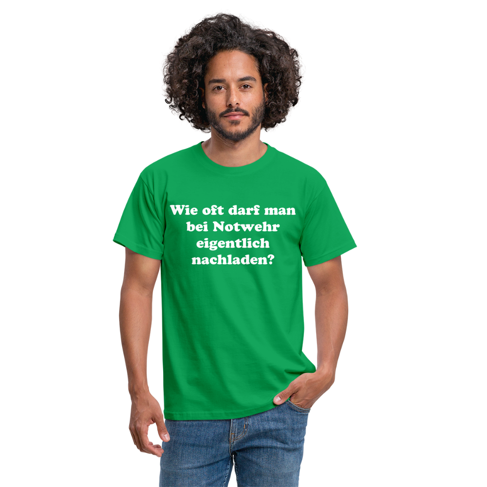 T-Shirt Notwehr - Kelly Green