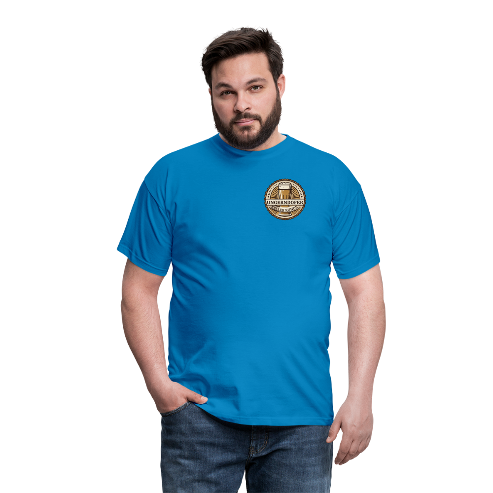 Männer T-Shirt Kellerunde - Royalblau