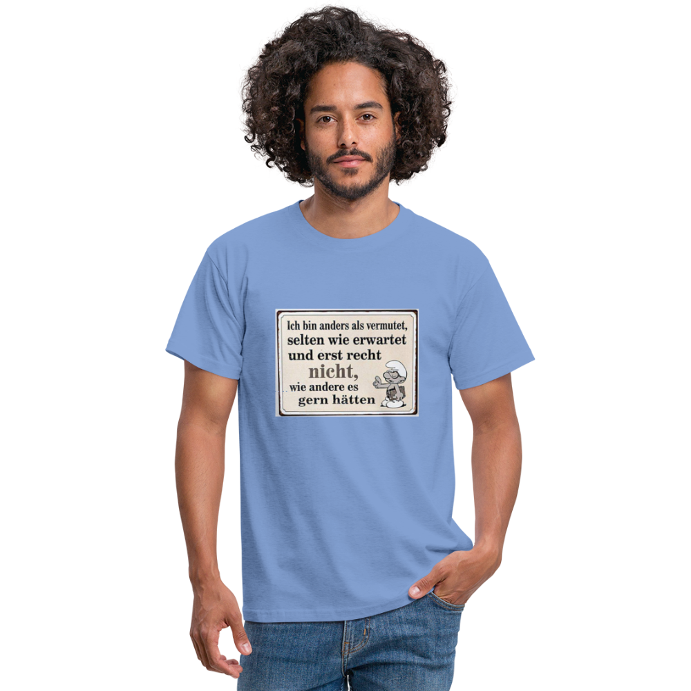 Männer T-Shirt - carolina blue