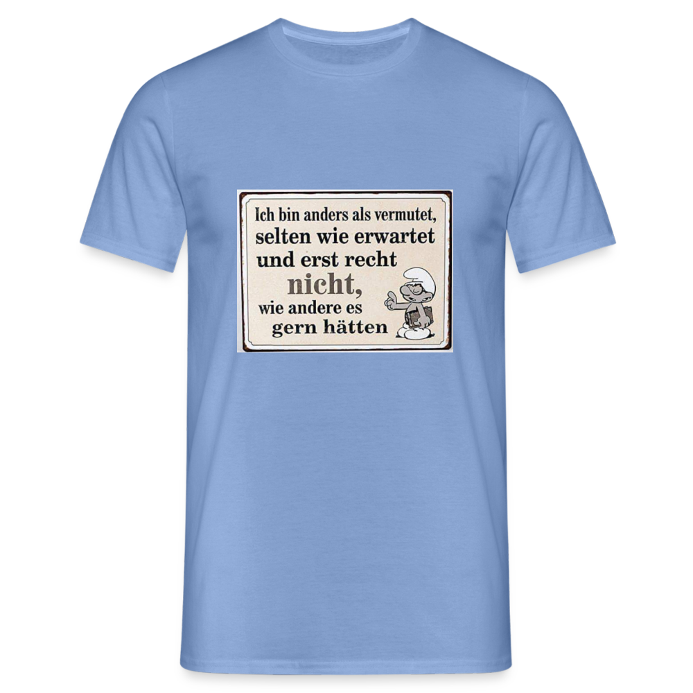 Männer T-Shirt - carolina blue