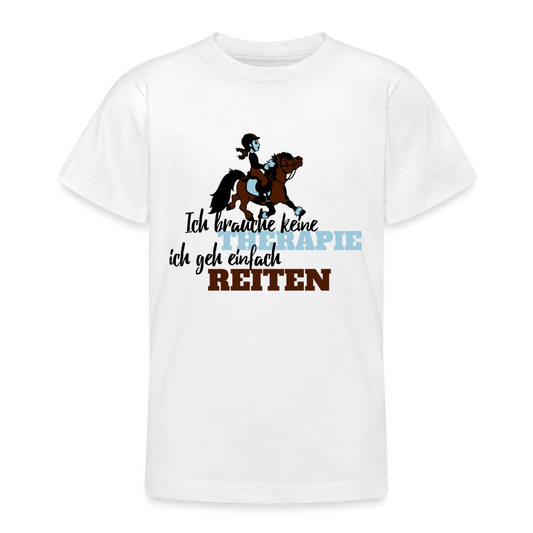 Teenager T-Shirt - weiß