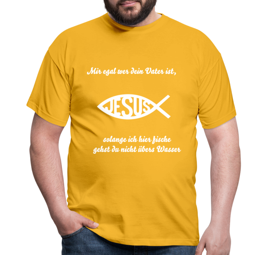 Männer T-Shirt - Gelb