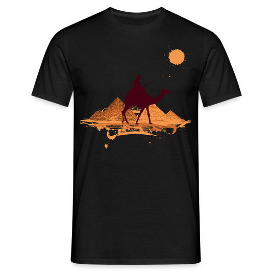 Männer T-Shirt - Schwarz