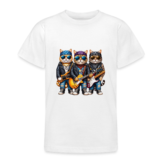 Teenager T-Shirt - weiß