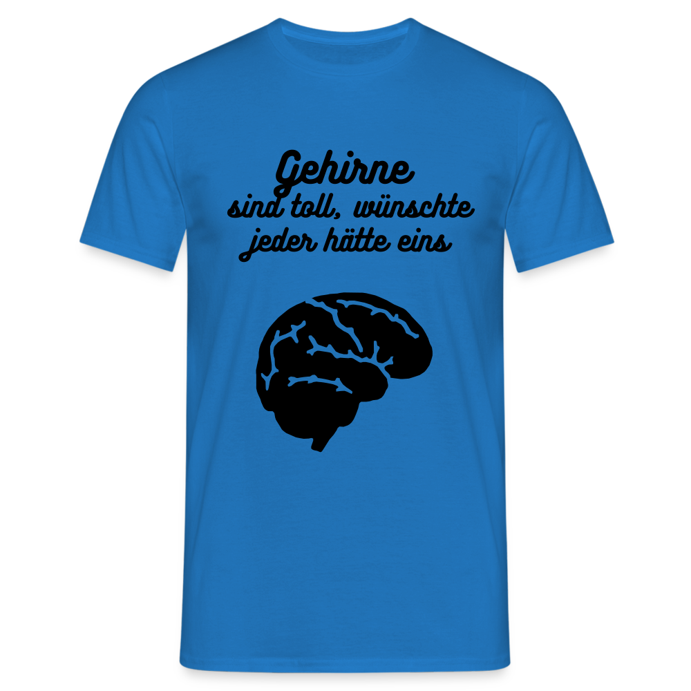 Männer T-Shirt - Royalblau