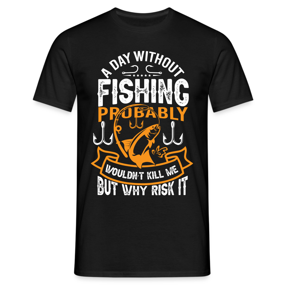 Männer T-Shirt - Schwarz