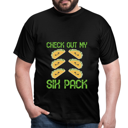 Männer T-Shirt - Schwarz