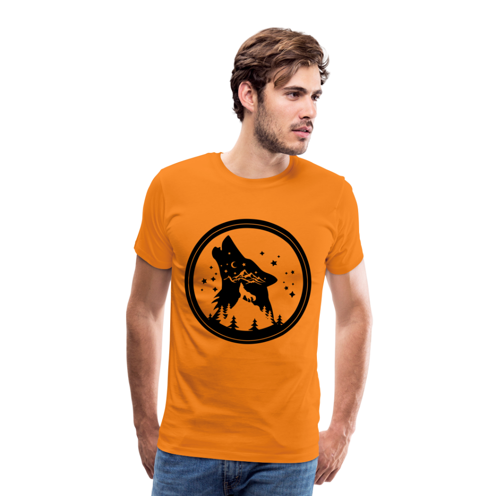 Männer Premium T-Shirt - Orange