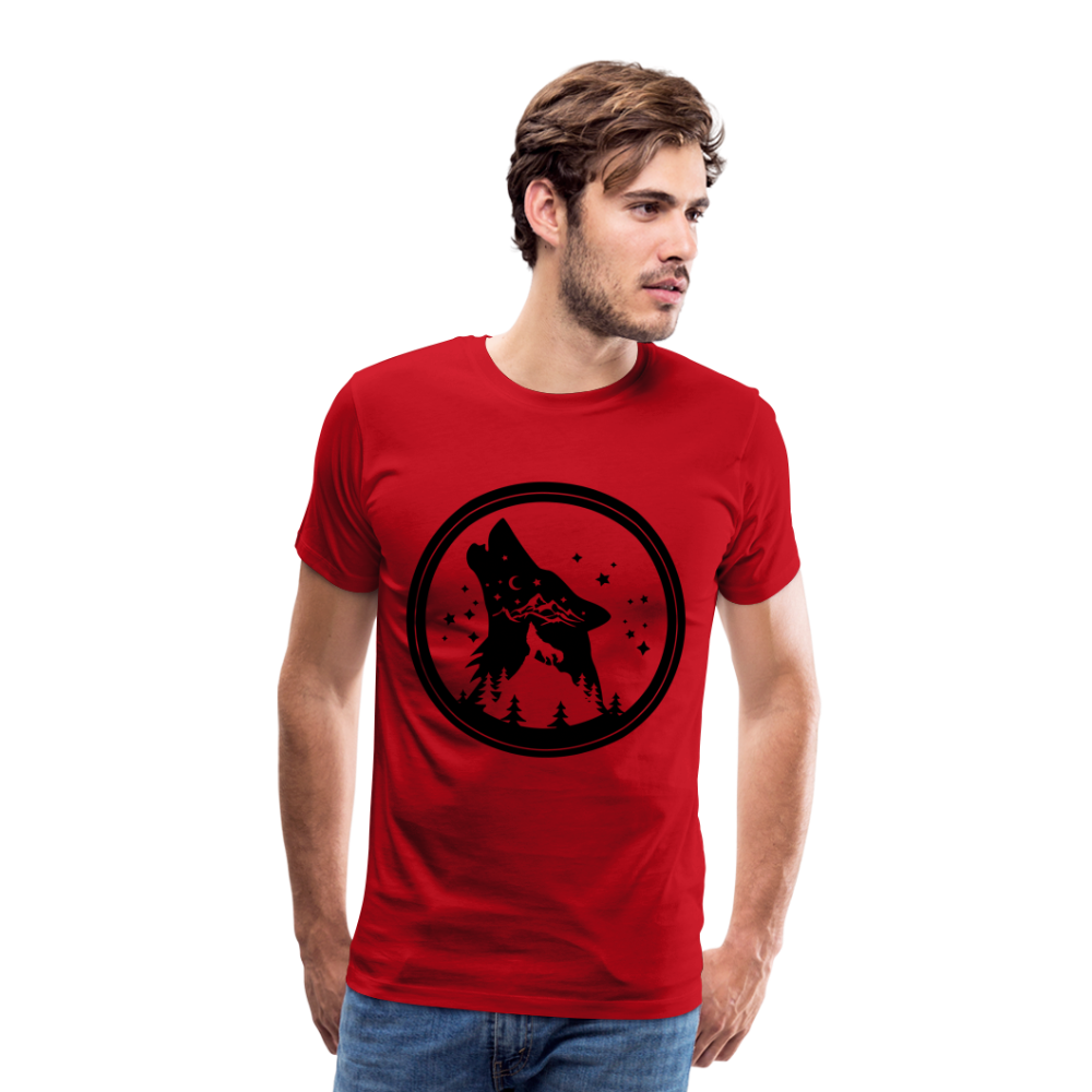 Männer Premium T-Shirt - Rot