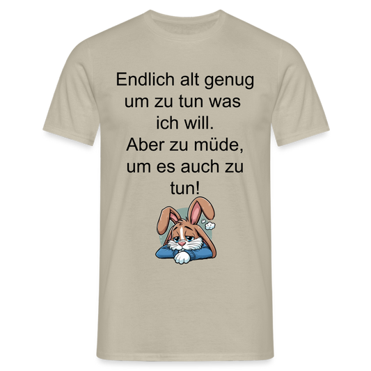 T-Shirt - Sandbeige