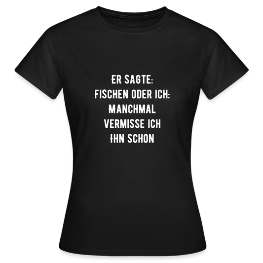 Frauen T-Shirt - Schwarz