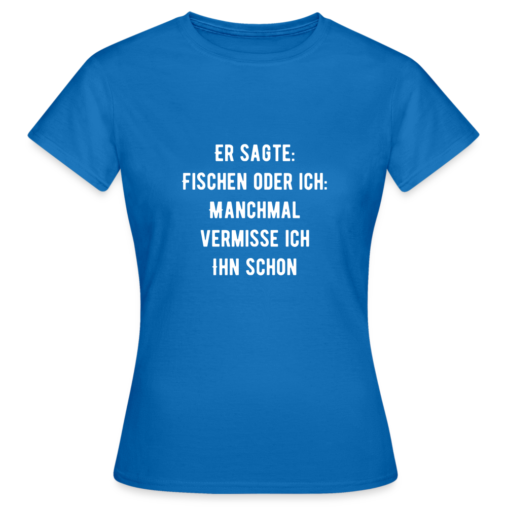 Frauen T-Shirt - Royalblau