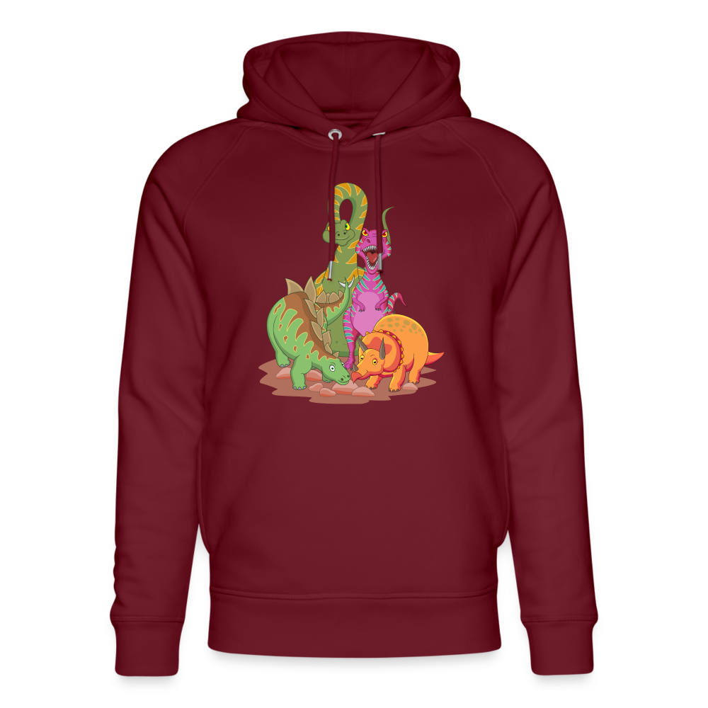 Unisex Bio-Hoodie von Stanley & Stella - Burgunderrot