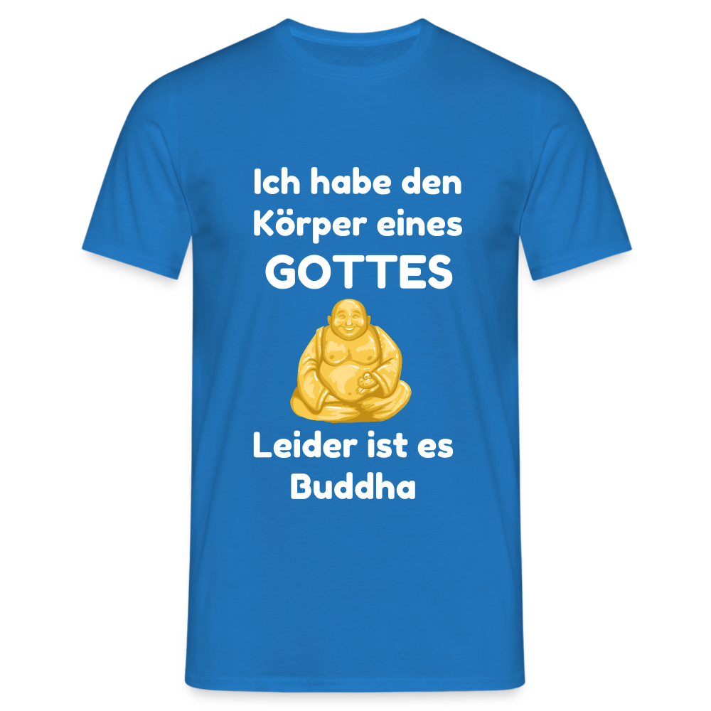 T-Shirt Buddha - Royalblau