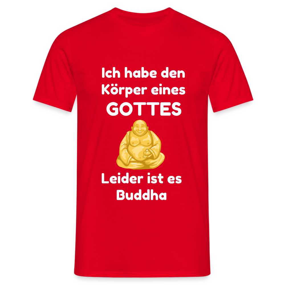T-Shirt Buddha - Rot