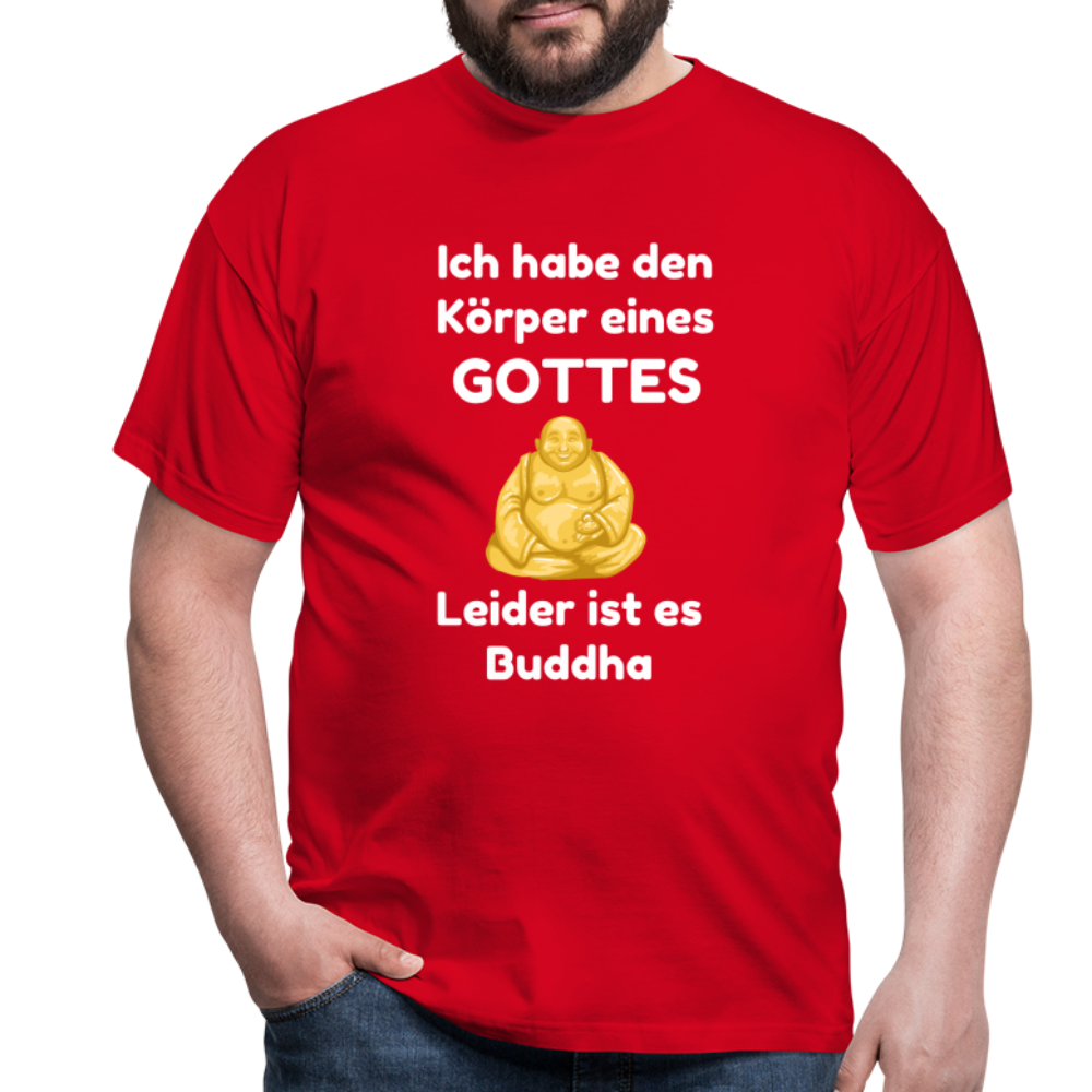 T-Shirt Buddha - Rot