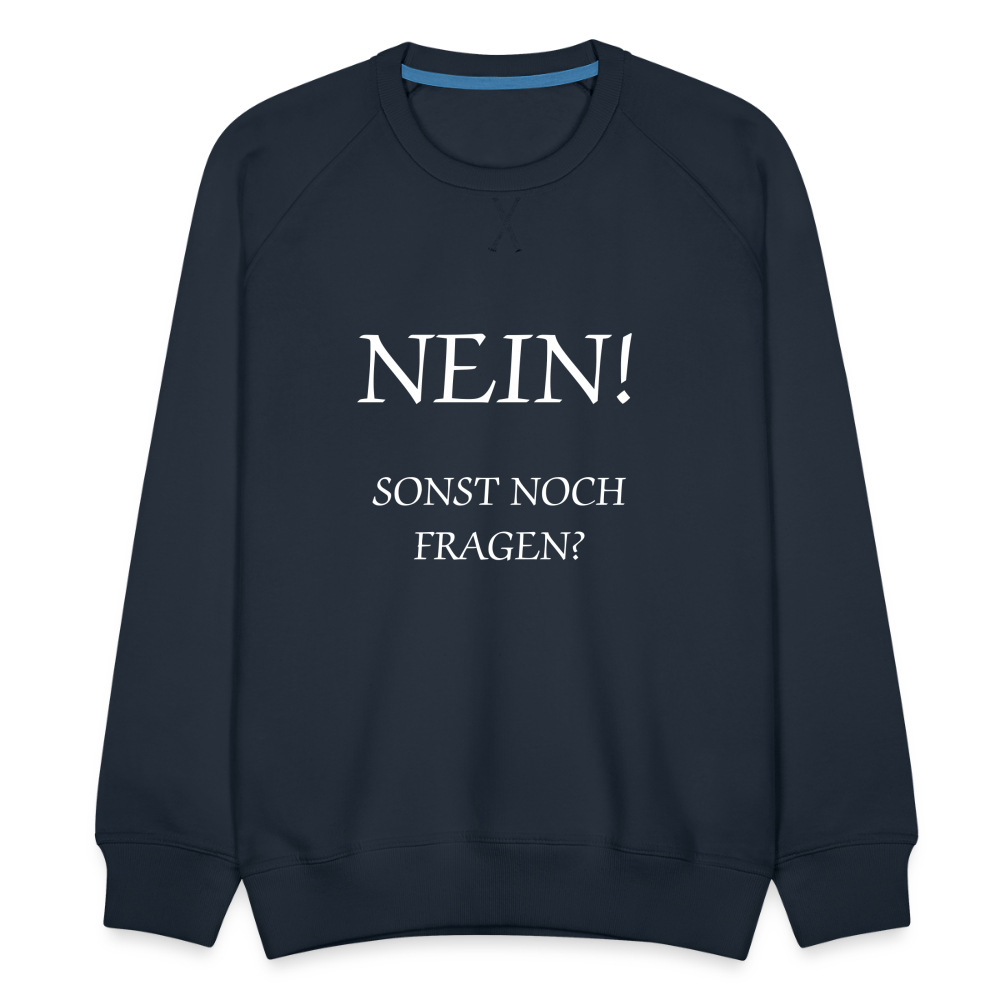 Männer Premium Pullover - Navy