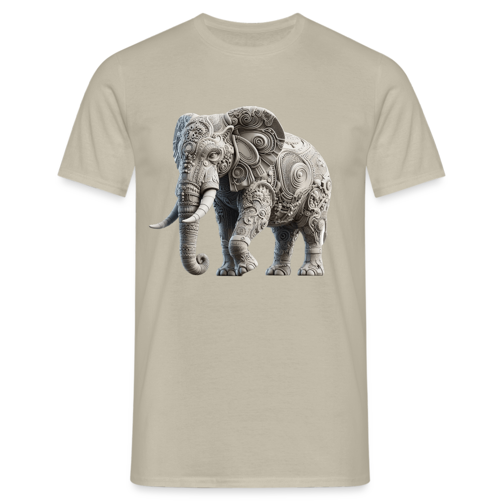 Männer T-Shirt - Sandbeige