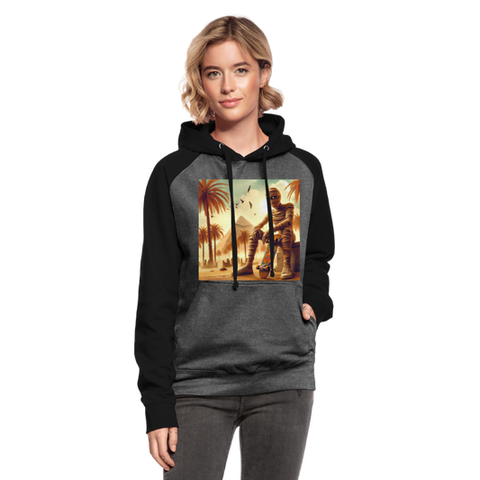 Unisex Scaterhoodie - Graphit/Schwarz