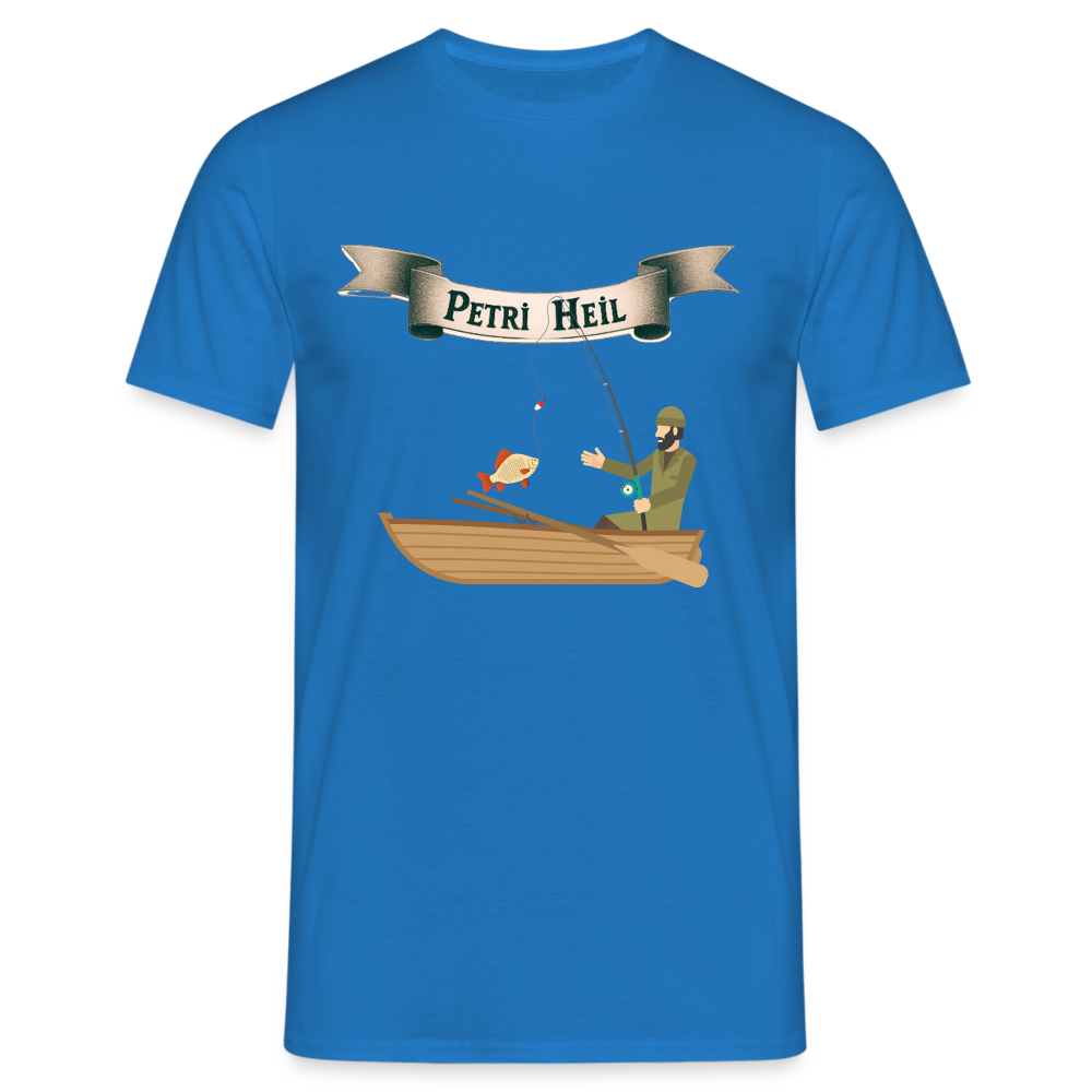 T-Shirt Petri heil - Royalblau