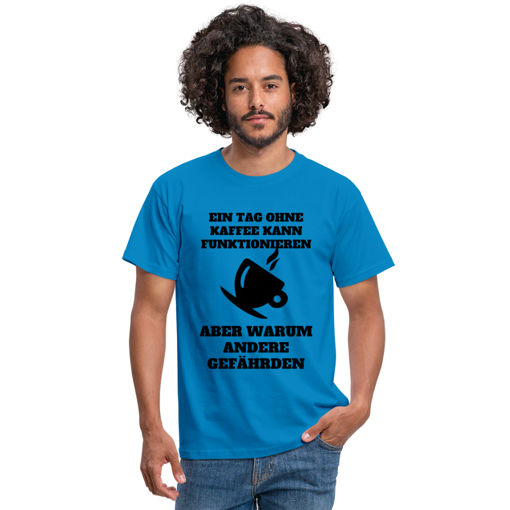 Männer T-Shirt - Royalblau